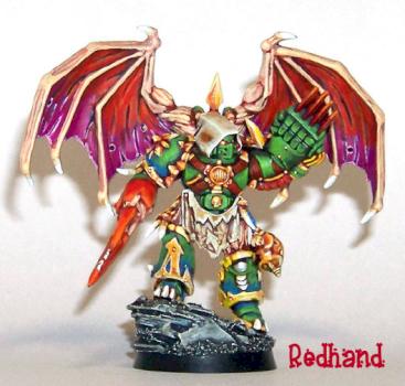 Chaos marine by Redhand