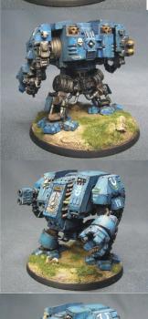 Ultramarine Dreadnought by pipiakida