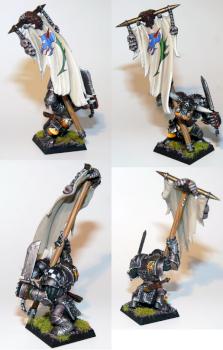 Black Orc Banner Bearer by Kendert