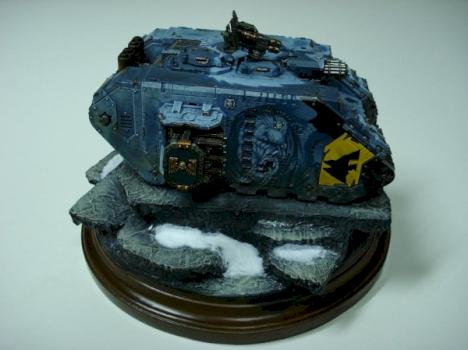 Space Wolves Land Raider Crusader by Koumoutsas