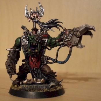 black reach ork warboss by gazarus