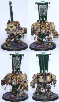 Dark Angels Deathwing Dreadnought by animus malorum
