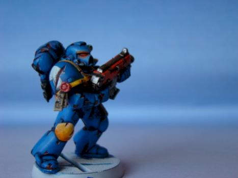 space marine by nicoleon