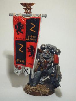 Standardbearer and Wolf Guard Hygwydd by lordprincipe