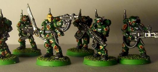 Half of Kasrkins squad by lt.kato