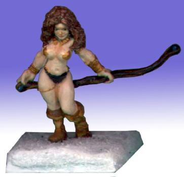 Barbarianpriestess by Mendoran