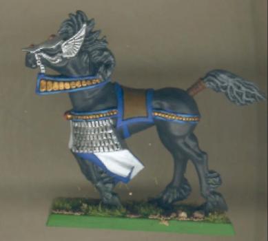 cheval heaume d'argent by Mr.Lex