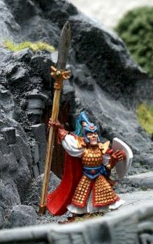 High Elf Hero charging by gilead2805