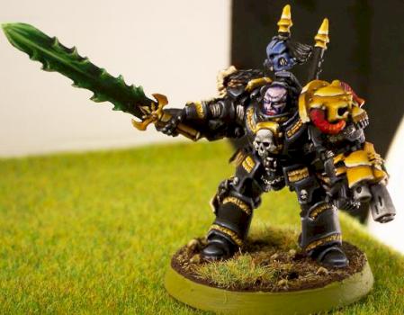 Converted Black Legion Chaos Lord by thecheesefactory