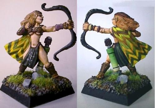 Yellis, Wild Elf from by Brushingup
