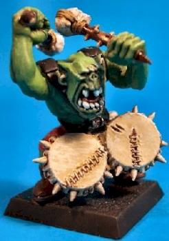 Orc Drummer by miniaturesnscale