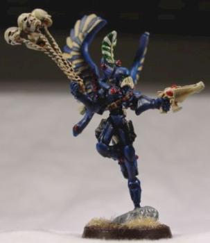 Swooping Hawk Exarch w/Web-of-Skulls by chaplaindrizzt