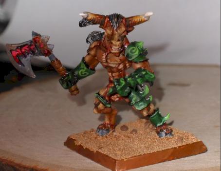 Reaper minotaur by grendelzero