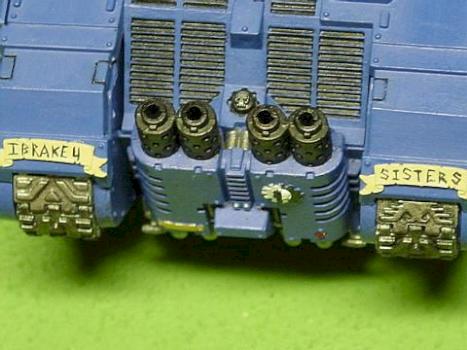 Ultramarine Land Raider Prometheus 2 by jwave