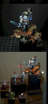 Ultramarine Honour Guard by jarhead