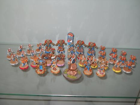 Blood Bowl - Triple Team of Khemri-Undead-Necromantics by Bayernkini