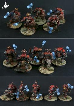 Blood Angels Hammer Squad by Fonsy
