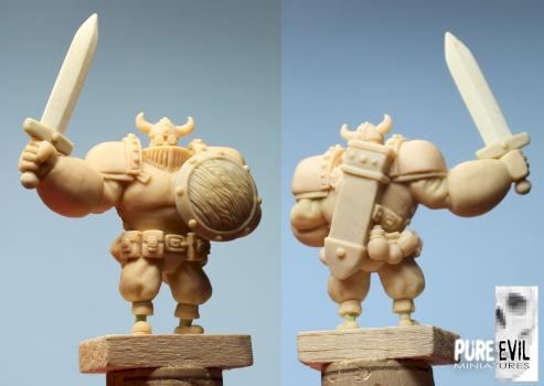 Killaman Slaughtermaster by Pure Evil Miniatures.com by Pure Evil Miniatures