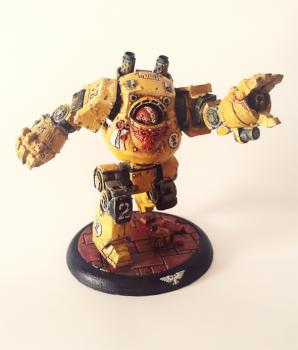 Imperial Fists Legion VII Contemptor Pattern Dreadnought by Nuagegraphics