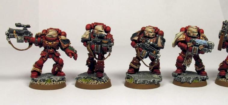 Blood Ravens Sternguard Veterans by Dehn