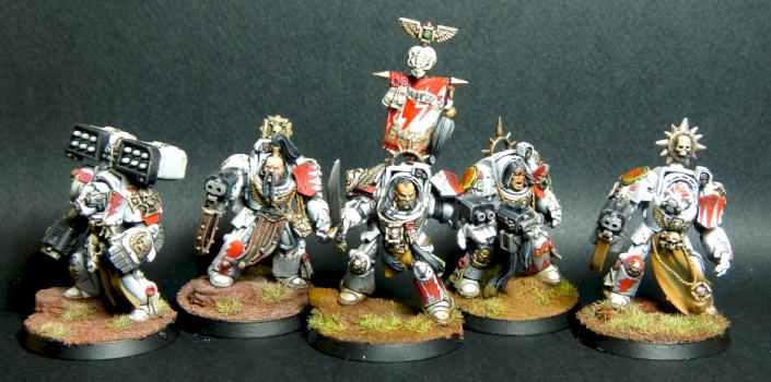 White Scars Terminator squad by RAFF