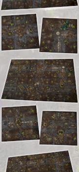MODULAR 72x48 DEATH CITY ROAD GAMEBOARD w40k, wfb, scenery terrain by studiolevel