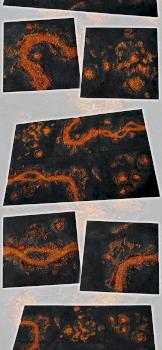 MODULAR 72x48 HELL GAMEBOARD w40k, wfb, lava scenery terrain by studiolevel
