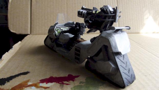dark angels SNOW attack bike by LEEDOGG