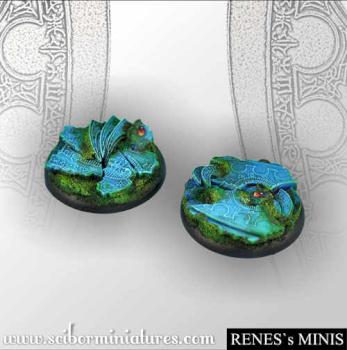 SF Elven 40mm round edges bases set1 by rene