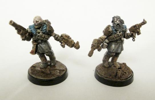 Chaos Cultist / INQ 28 ganger: Temple of the Lizard gangers by tomcra