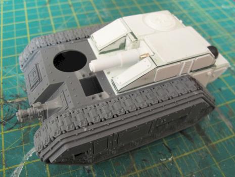 40k Imperial Guard Chimera convertion kit by tomcra