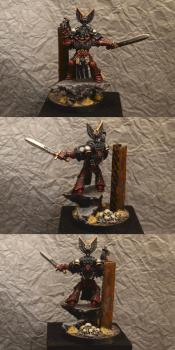 Space Marine Flesh Tearer Champion by 400LB.Gorilla