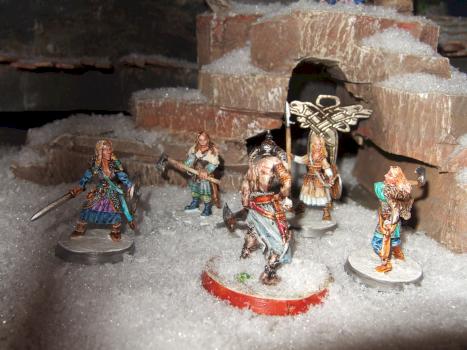 Fight to the Valhalla's door by cornebiere