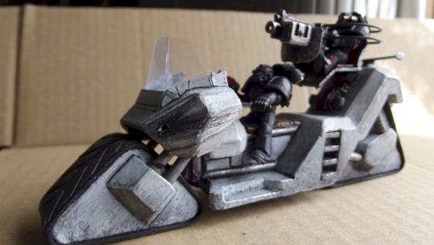 dark angels SNOW attack bike by LEEDOGG