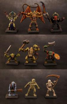 HeroQuest Villains by Xulutec