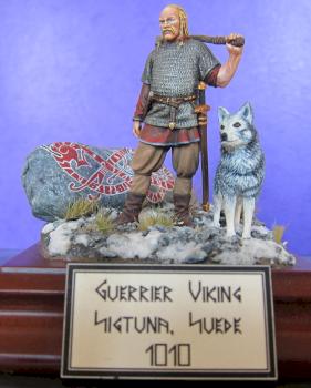 Guerrier viking, Sigtuna, Suède by bodin