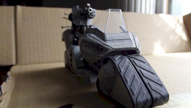 dark angels SNOW attack bike by LEEDOGG