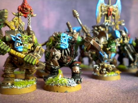 Nobz and Big Mekk by geb