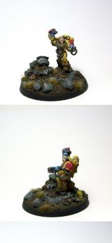 Imperial Fist Captain by Bear