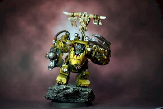 Ghazghkull Thraka, al estilo luna malvada by Nugruk