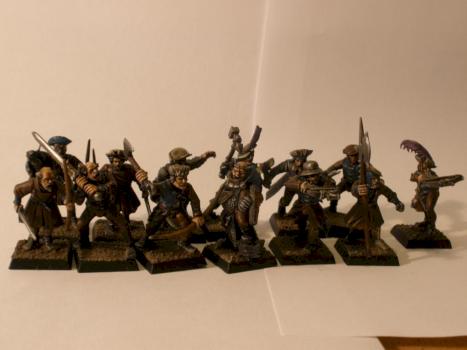 Mordheim Mercenary Warband by george l.