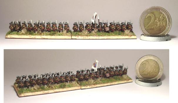 6mm Seven Years War Russians by Comte de Foix