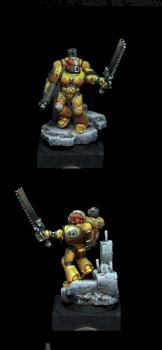 Imperial Fist Veteran Sergeant by AkhRa