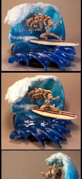 Taryn Spearmaiden Surfer by Minicreatures