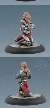 Kneeling Tiriel by Ija