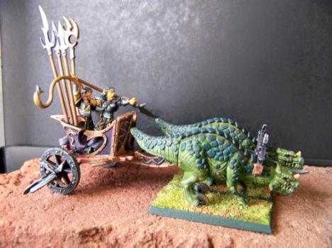 dark elf war chariot by XCERBERUSX