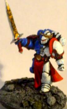 space marine captin with relic blade by His Infernal Majesty
