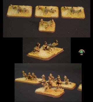 Italian Bersaglieri HMG platoon by Juanbususto