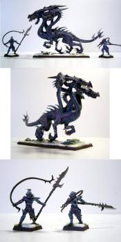dark elf Hydra by Lady Sinner