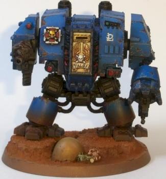 Ultramarines Dreadnought by Sostratos